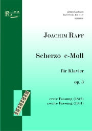 Raff, Scherzo, op.3 klein